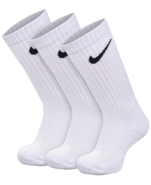 Shop Nike Little Boys 6-pk. Performance Crew Socks In White