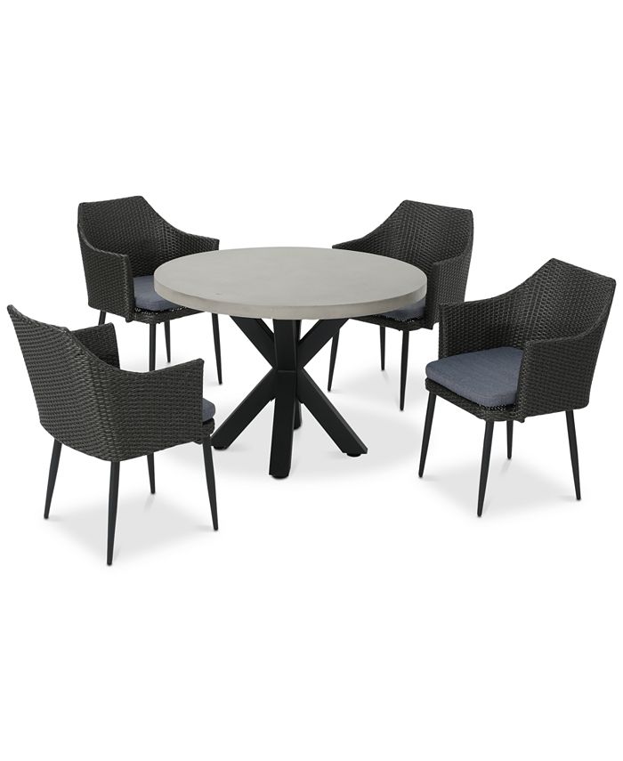 Furniture Mitchell 5Pc. Outdoor Dining Set, Quick Ship Macy's