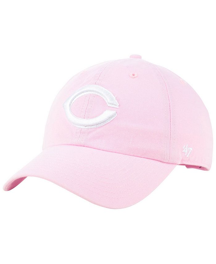 47 Brand Cincinnati Reds Pink Series Cap - Macy's