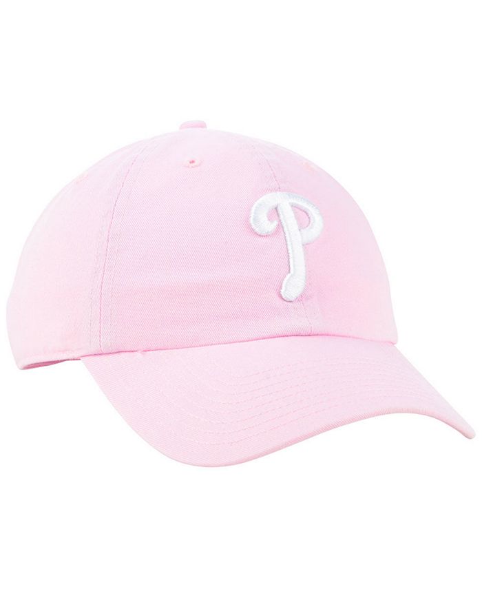 '47 Brand Philadelphia Phillies Pink CLEAN UP Cap - Macy's