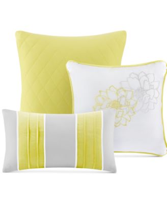 Lola Floral Print 7-Pc. Comforter Set, Queen