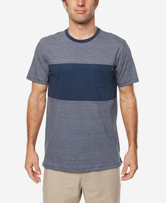 Woolite O'Neill Men's Bernard YarnDyed EngineeredStripe TShirt Macy's