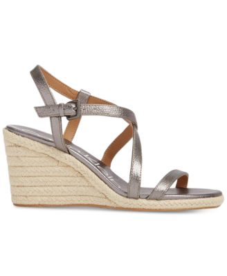 calvin klein bellemine espadrille wedge sandal