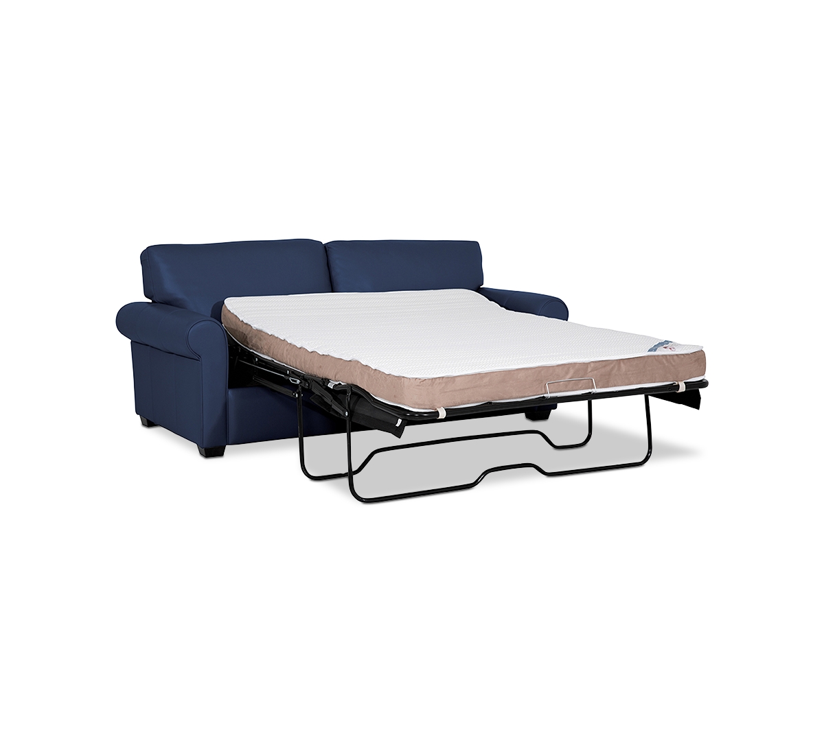 Orid Full Roll Arm Leather Sleeper, Created for Macy's -(Special Order)