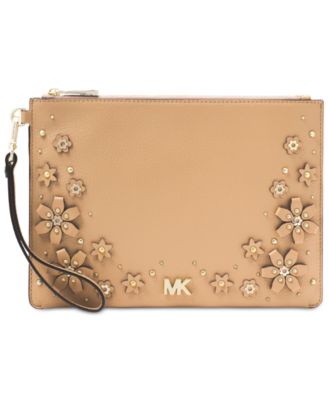 michael kors zip clutch