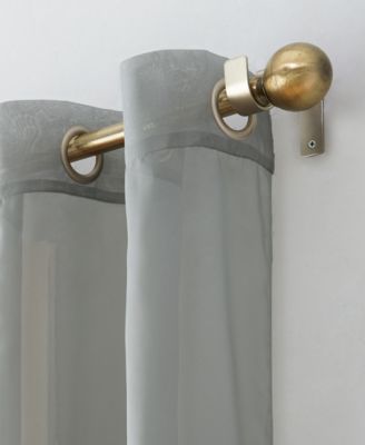 Sheer Voile Grommet Curtain Panel