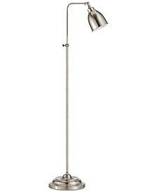 Pharmacy Floor Lamp with Adjustable Pole
