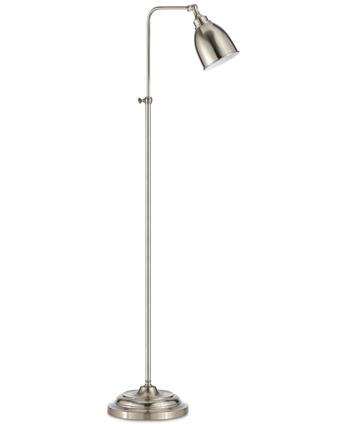 Cal Lighting Pharmacy Floor Lamp With, Adjustable Pole Pharmacy Table Lamp