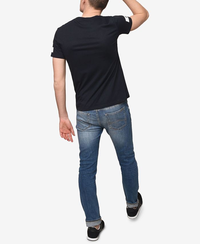 A|X Armani Exchange Men's Slim-Fit V-Neck Graphic-Print T-Shirt - Macy's