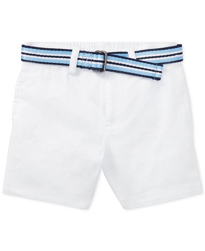 Polo Ralph Lauren Ralph Lauren Belted Stretch Chino Shorts Baby