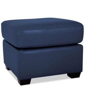 Orid Leather Ottoman