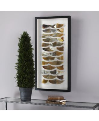 Uttermost Nadja Bone Shadow Box Wall Art