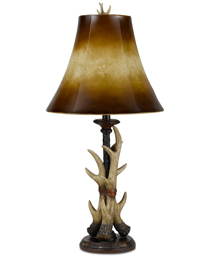 Cal Lighting - Resin Buckhorn Table Lamp