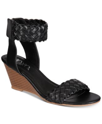 xoxo wedge sandals