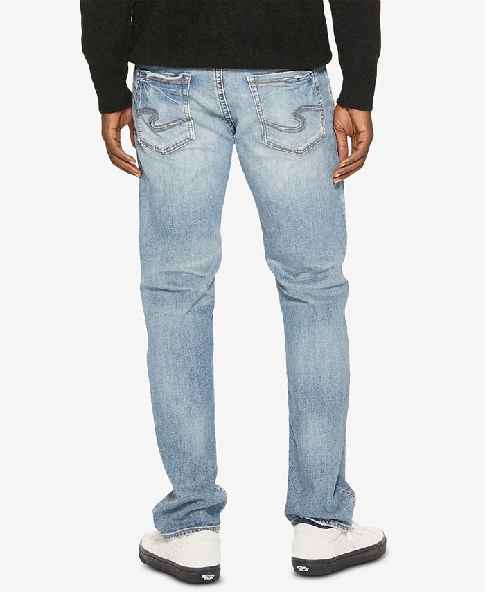 Silver Jeans Co. Men's Slim Fit Allan Jeans - Macy's