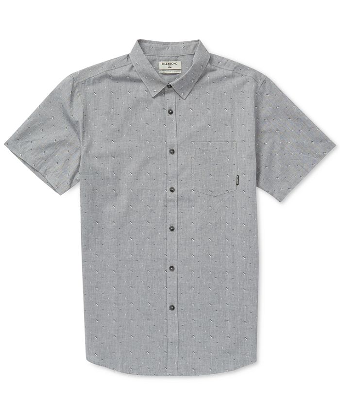 Billabong Men's Sunday Jacquard Shirt & Reviews - Casual Button-Down ...
