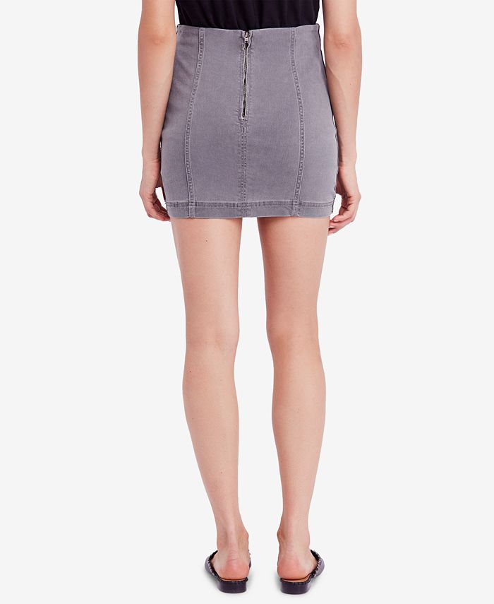 Free People Modern Femme Denim Mini Skirt - Macy's