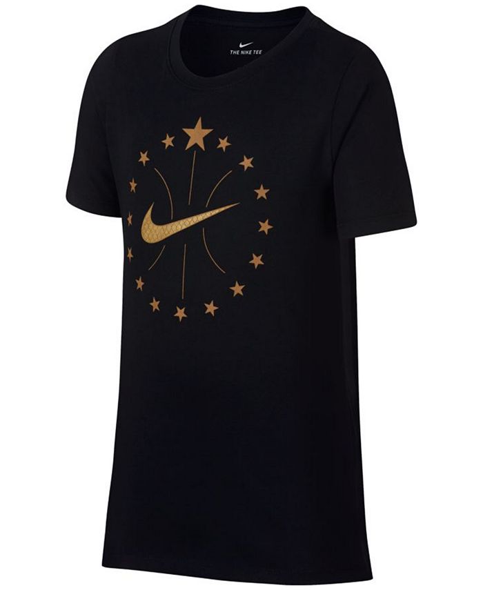 Nike Big Boys Stars-Print T-Shirt - Macy's