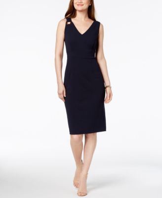 Ivanka Trump - Grommet Sheath Dress