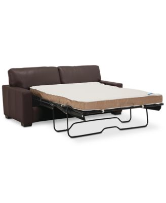 Ennia 75" Leather Full Sleeper