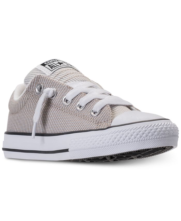 Converse Little Boys' Chuck Taylor Street Ox Casual Sneakers from ...