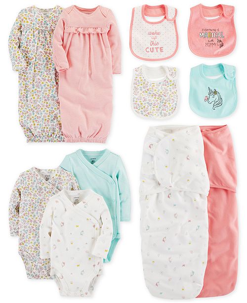 Carter S Baby Girls Floral Print Layette Separates Reviews