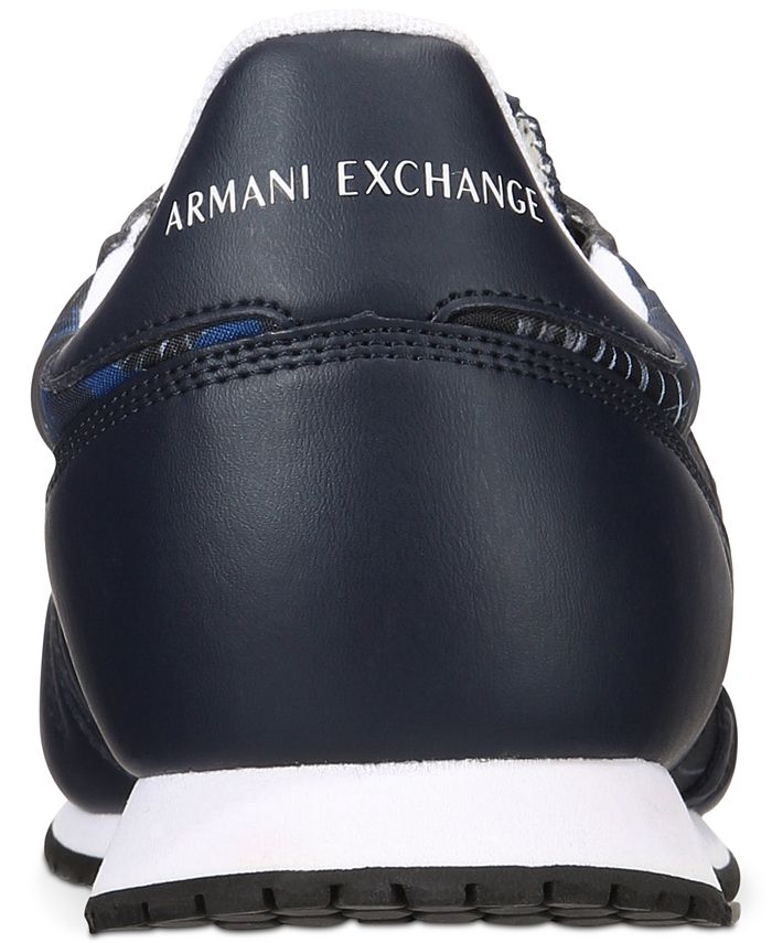Armani Exchange A|X Men's Athletic Sneaker with Tropic Print & Reviews ...