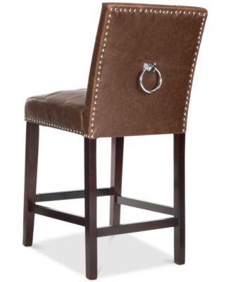 Ora Faux Leather Counter Stool (Set Of 2)