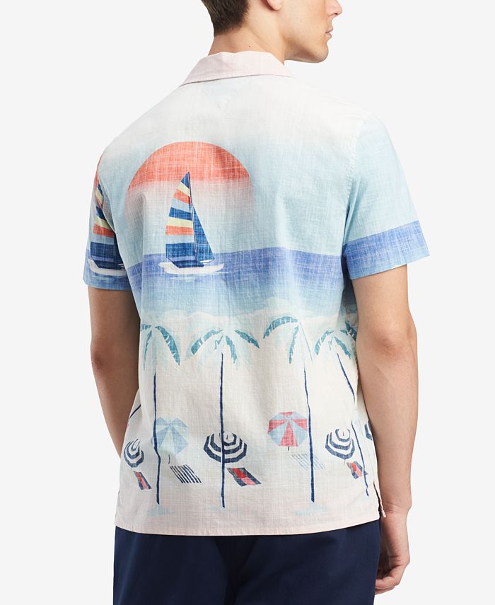 Tommy Hilfiger Men's BeachPrint Shirt, Created for Macy's Macy's