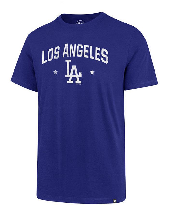 '47 Brand Men's Los Angeles Dodgers Coop MVP Collection T-Shirt - Macy's