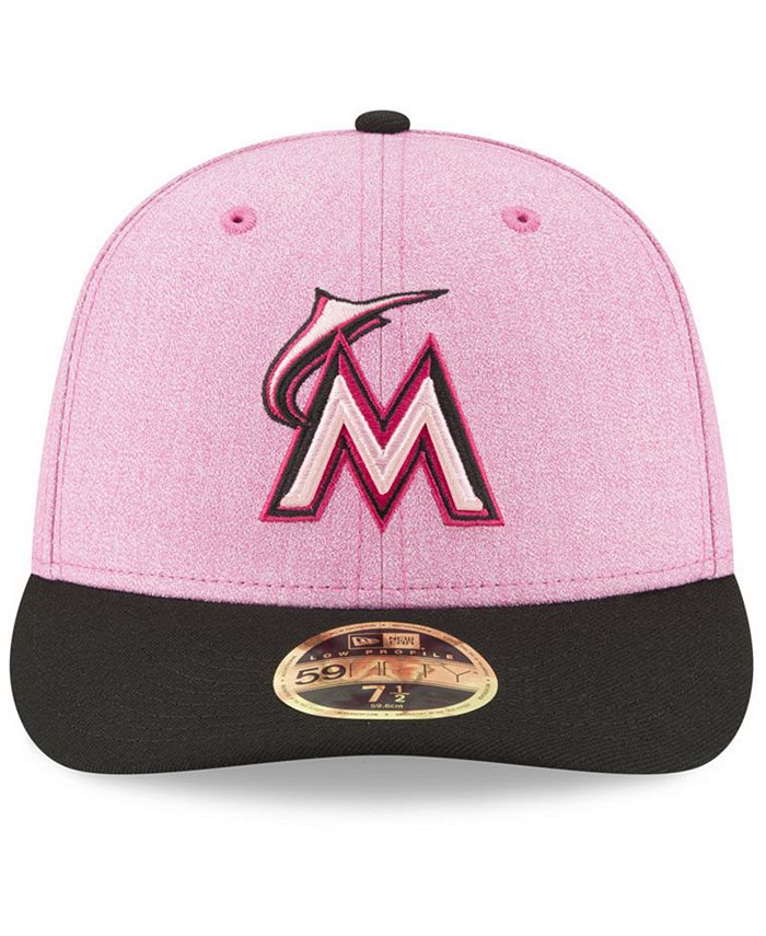 New Era Miami Marlins Mothers Day Low Profile 59Fifty Fitted Cap - Macy's