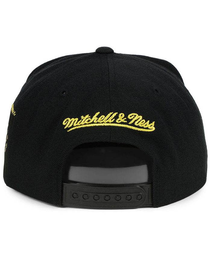 Mitchell & Ness Los Angeles Lakers Patent Cropped Snapback Cap - Macy's