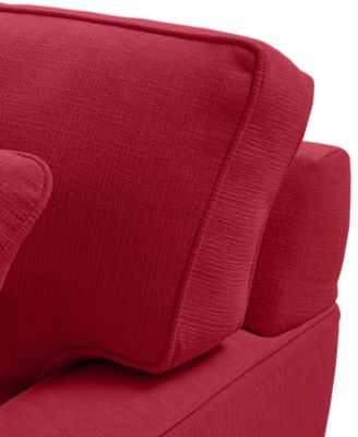 Radley Fabric 6-Piece Chaise Sectional with Wedge