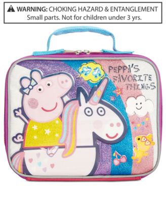 peppa pig lunch bag