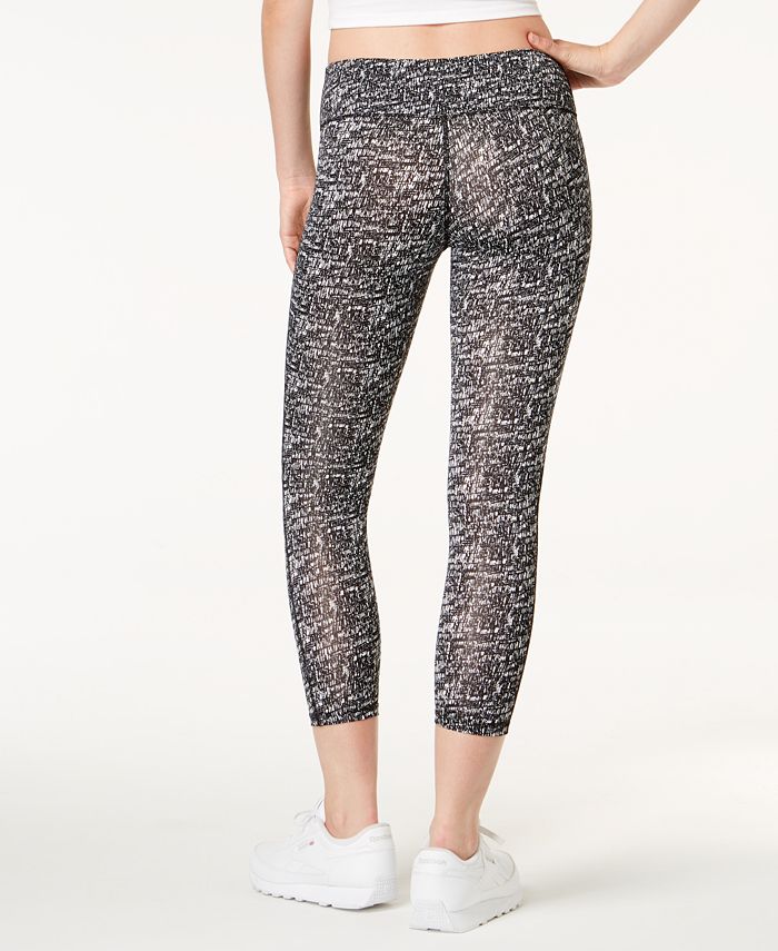 Material Girl Active Juniors' Printed Cropped Leggings, Created for Macy's Macy's