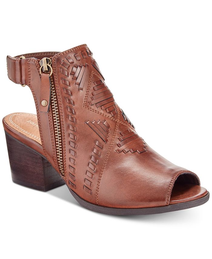 bare traps ivella block heel booties
