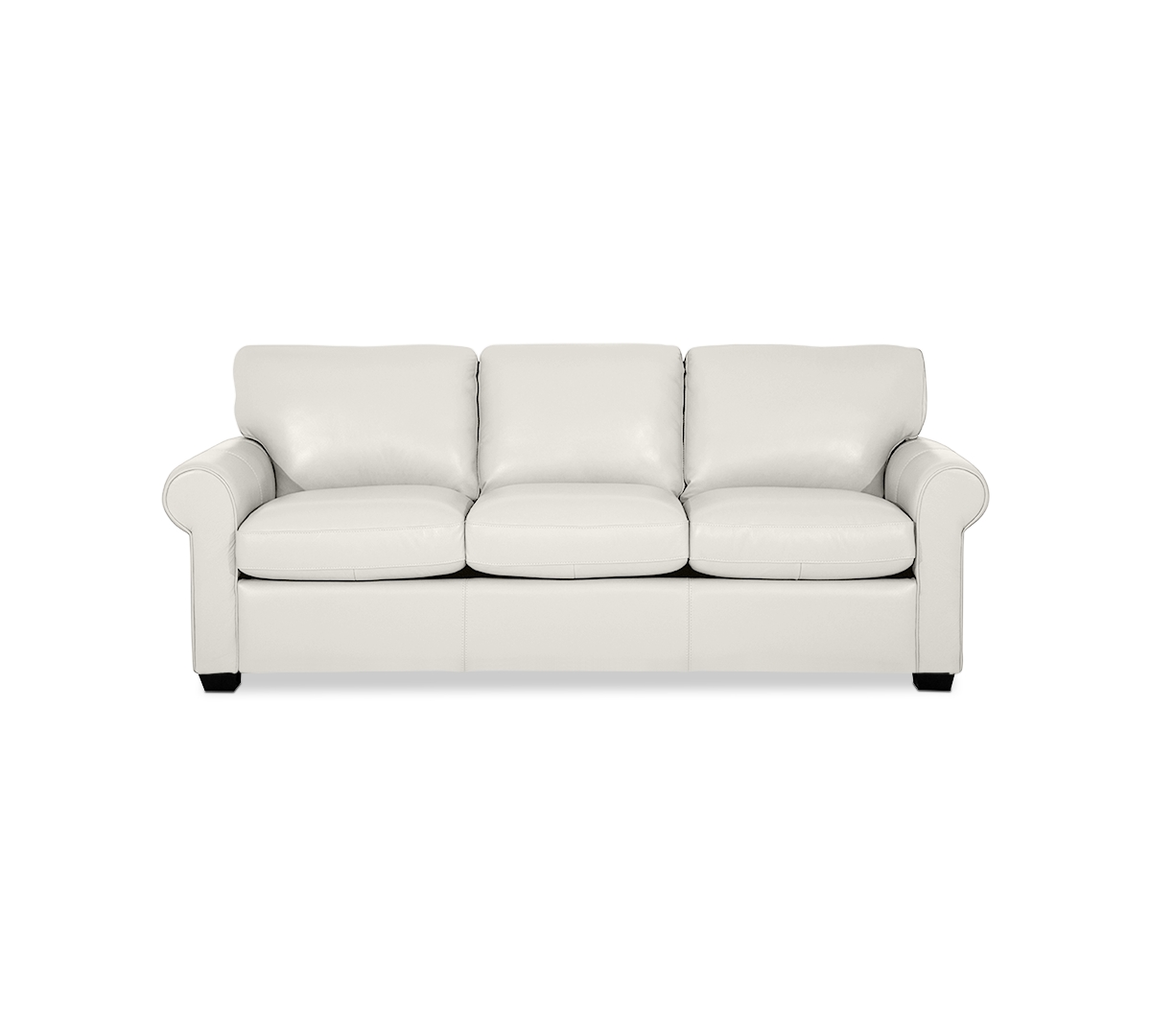Orid Queen Leather Roll Arm Sleeper, Created for Macy's -(Special Order)