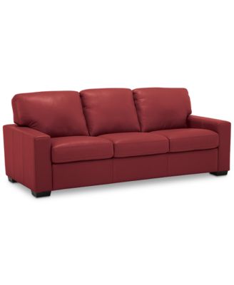 Ennia 82" Leather Sofa