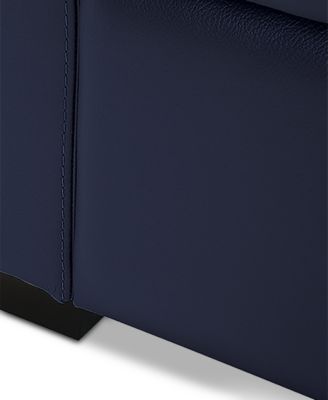 Ennia 82" Leather Sofa