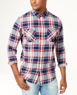 American Rag - Men's Nathan Plaid Shirt