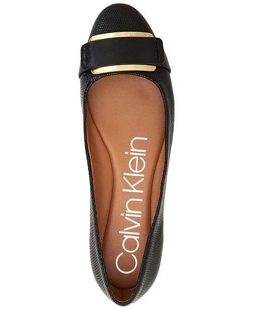 calvin klein slingback flats
