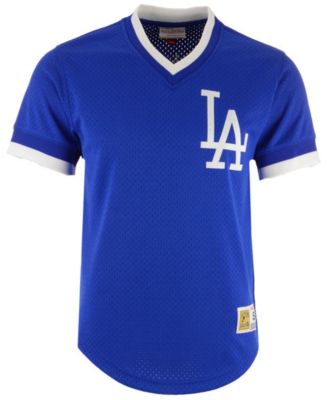 mitchell and ness dodgers v neck