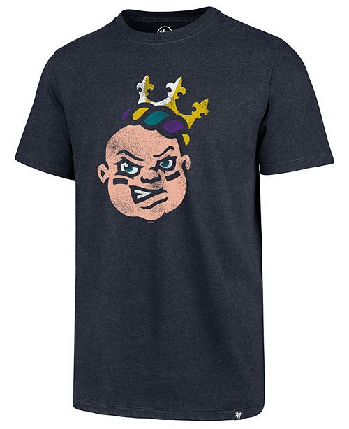 47 Brand Men S New Orleans Baby Cakes Club Logo T Shirt