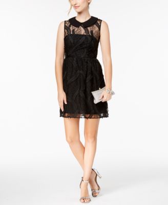 Nanette Lepore - Embroidered-Collar Dress