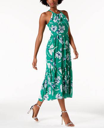 Jessica Howard Floral Tiered Maxi Dress & Reviews - Dresses - Women ...