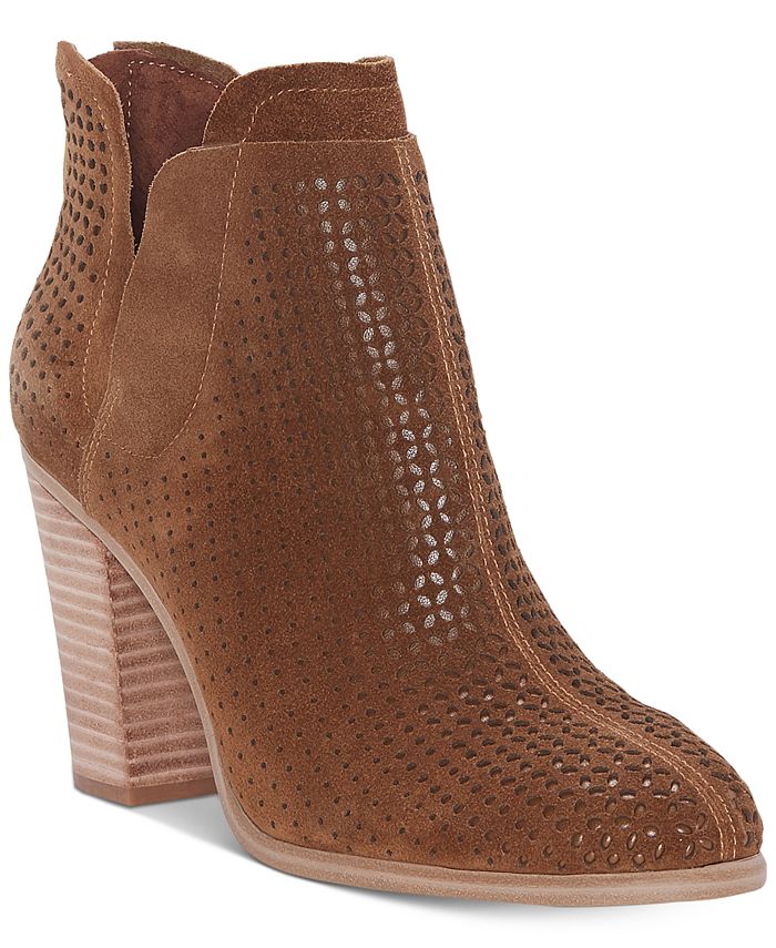Vince camuto perforated booties online
