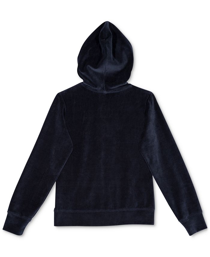 Nautica Little Girls Velour Hoodie Macy's