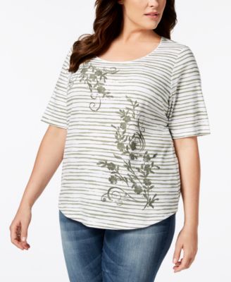 macys karen scott plus size tops