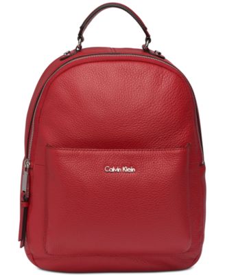 calvin klein pebble backpack