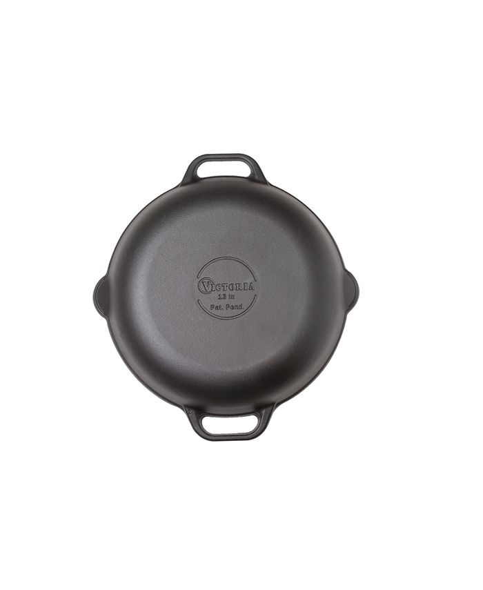 Victoria Cast Iron 13" Skillet Macy's